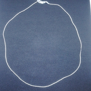 スターリングシルバー 925 銀製 sterling silver ビーズ ネックレスハンドメイド 円周55cm 銀玉 ビーズnecklace 新品未使用送料無料