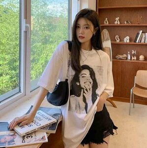 韓国風 レディース 半袖Tシャツ 新しい夏 気質 ファッションTシャツ 学生ポロシャツ XL ブラック