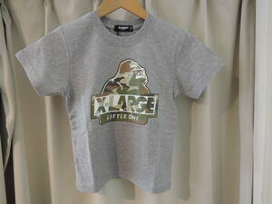 X-LARGE エクストララージ XLARGE Kids カモ OGゴリラ S/S TEE グレー 120 キッズ 最新人気商品 送料込