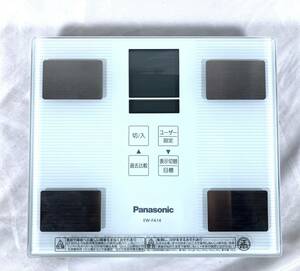 【簡易動作確認済み】Panasonic パナソニック 体組成計 EW-FA14 体重計 02-0036
