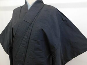 〔楽布〕P28936　お召し　着物　男物　ｋ