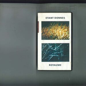 輸入VHS Etant Donnes Royaume STV004 NTSC /00300