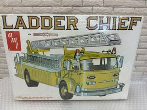 三474☆【未開封】amt プラモデル LADDER CHIEF 1000シリーズ 1/25 トラックプラモデル 未組立 当時物 希少品 シュリンク汚れ破れ有り☆