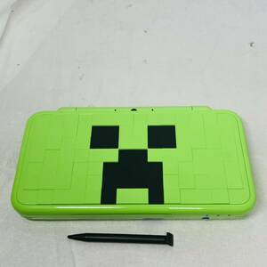 ★1円～ 限定 極美品 動作確認済 New NINTENDO 2DSLL 本体 マインクラフト クリーパーエディション Minecraft CREEPER EDITION 任天堂 