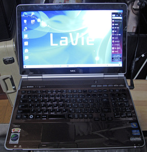 NEC　LaVie　PC-LL750ES6C　中古　ジャンク　　15.6インチ画面　Core i7-2630QM　BDドライブ　Windows10 SSD250GB