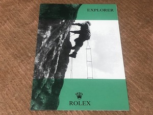 希少 ロレックス エクスプローラー 1016 1969年 冊子 パンフレット リーフレット 純正 ヴィンテージ 時計 付属品 ROLEX EXPLORER