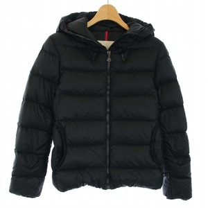 モンクレール MONCLER 白タグ DORTHA ダウンジャケット ジップアップ アウター 12 15cm 黒 ブラック /TK キッズ