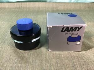 【未開封】万年筆 インク LAMY 50ml ドイツ製 GERMANY　ブルー