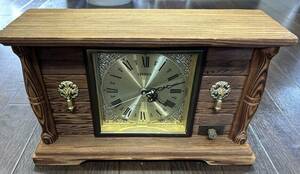 シチズン 木製　置き時計