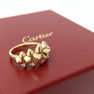 Cartier カルティエ クラッシュ ドゥ カルティエ リング Au750 K18PG ピンクゴールド 51