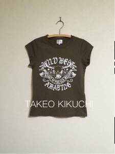 TAKEO KIKUCHI レディース プリント Tシャツ 半袖 サイズⅠ