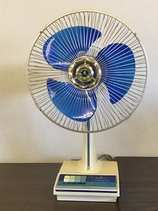 【昭和レトロ】 SANYO サンヨー　扇風機　EF-6VA　卓上扇　昭和54年 1979年製 　30cm羽　アンティーク　動作品　希少品