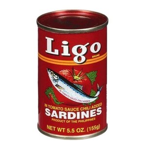 イワシのピリ辛トマトソース漬け リゴ 155g Ligo Sardines In Tomato Sauce Chili Sardines IWASHI 缶詰　セット 非常食 保存食 長期保存