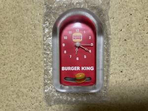 非売品 バーガーキング BURGER KING スイングクロック 初上陸時物 未使用