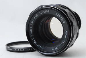 整備済み　ペンタックス Super-Multi-Coated TAKUMAR 55mm f1.8 標準レンズ　#505