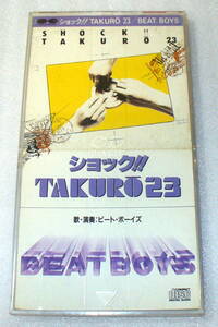 S3■BEAT BOYS ショック!! TAKURO23　THE ALFEE アルフィー 吉田拓郎 / ケースつき