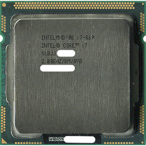 【中古】【ゆうパケット対応】Core i7 860 2.80GHz 8M LGA1156 SLBJJ [管理:3025447]