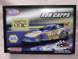 ☆1/24・ACTION製・NHRA・ドラックレース・ファニーカー〃NAPA　ADAPTIVE　ONE・DODGE.チャージャー〃ロンキャップス・1of2002・美品★