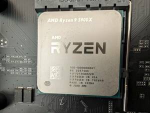 【AM4】AMD RYZEN 9 5900X