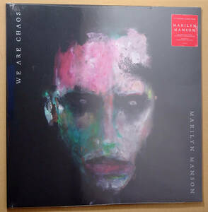Red Transparent LP Marilyn Manson / We Are Chaos マリリン マンソン Industrial Alternative Gothic Rock
