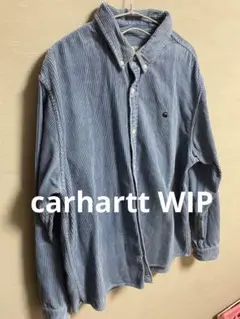 carhartt WIP カーハート　コーデュロイシャツ　ブルー
