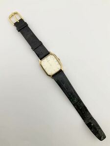 SEIKO セイコー 腕時計 5P31-519Bクオーツ アナログ スクエア ゴールド (k5523-y166)