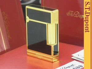 【 激レア　未使用品 アンダーベルト ブラック 】S.T.Dupont ライン2 ギャッツビー ガスライター◆葉巻 煙草! エス・テー・デュポン喫煙具6