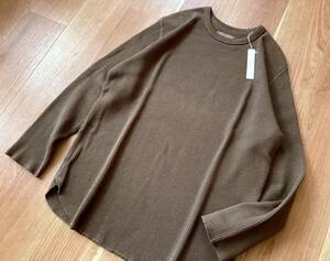 日本製★ Sandinista / Easy Fit Tharmal Top イージーフィット サーマル トップス OLIVE / M サイズ サンディニスタ ワッフル