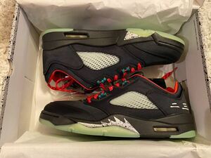【1円スタート】 CLOT × Nike Air Jordan 5 Low Jade 5 Low 28.5cm US 10.5 クロット × ナイキ エアジョーダン5 新品 黒タグ プレ値