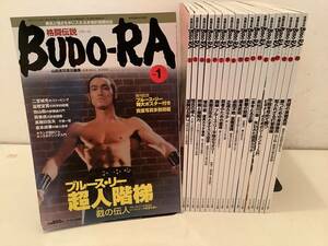 o695 格闘伝説 BUDO-RA Vol.1～9、11～20 まとめて19冊 セット ブドーラ ブルースリー 武蔵 格闘技 カラテ ナイタイ出版　1Gf7