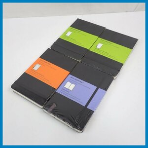 ★未開封 Moleskine/モレスキン ノート 4冊セット/9×14cm/ブラック/文房具&1640500800