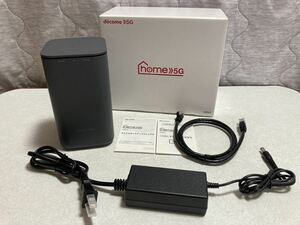 NTTドコモ ホームルーター home 5g HR01 ダークグレー docomo