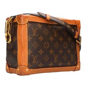 ルイヴィトン LOUISVUITTON M44660ソフトトランク モノグラムレザーショルダーバッグ 中古 SS13