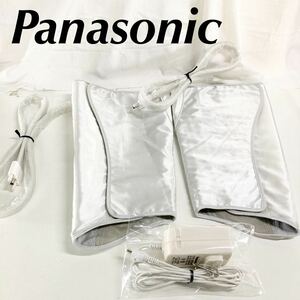 ▲ Panasonic パナソニック エアーマッサージャー EW-3A04 EW-NA33 シルバー　［部品欠品・現状品］【OTOS-404】