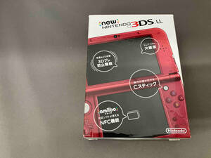 【１円スタート】Newニンテンドー3DS LL:メタリックレッド(REDSRAAA)