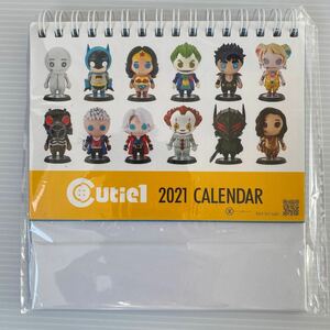 卓上カレンダー 2021 cutie1 PRIME1STUDIO ノベルティ未使用 batman caiman wonder woman ケンシロウ CAPCOM DCコミ 三浦健太郎 14×10.3