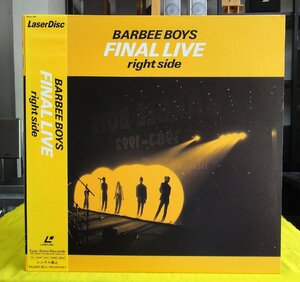 LD/バービーボーイズ『BARBEE BOYS“FINAL LIVE right side”』