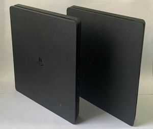 1円スタート　動作良好品　PS4本体 CUH-2100プレステ4 スリム　2台セット　