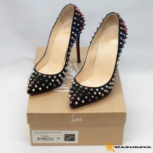 ◆◇【美品】Christian Louboutin クリスチャンルブタン ZAPPA 100 SUEDE/SPECCHIO◇◆