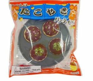 未開封　たこ焼き屋さん　銀だこ　たのしいたこやきパーティー　全長8.5cm　ショップ お店ごっこ　おままごと　お子様　ごっご遊び