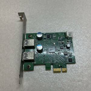 4-197★BUFFALO バッファロー IFC-PCIE2U3 2ポート USB3.0