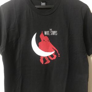 【美品】the white stripes ホワイトストライプス Tシャツ Mサイズ バンT ロックT バンドT