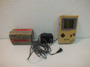【ジャンク】初代 ニンテンドー ゲームボーイ ACアダプター付き Nintendo GAMEBOY 任天堂 激安1円スタート