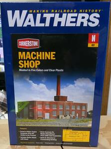 【新品・未開封】WALTHERS 「MACHINE SHOP」 ストラクチャーキット　Nゲージ