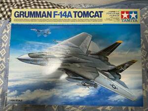 【新品未開封同梱可能1円スタート】タミヤ 1/48 グラマン F-14A トムキャット