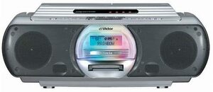 JVC RC-G1MD-S CD-MDポータブルシステム シルバー(中古品)