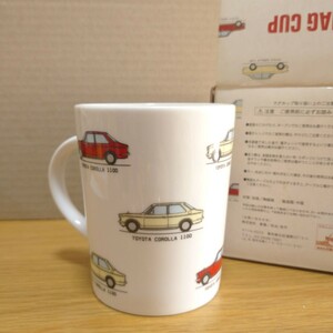 TOYOTA COROLLA cup COROLLA1100 マグカップ トヨタ カローラ カローラ1100 グッズ コレクション 非売品 ノベルティ 限定 collection ②