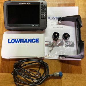 【中古品】LOWRANCEローランス HDS7 gen3 魚群探知機 