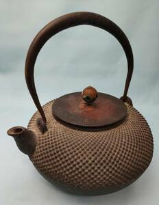 鉄瓶 茶道具 煎茶道具 鉄製 金属工芸 急須 重さ1563g