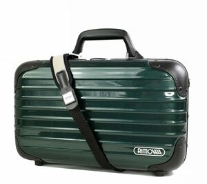 RIMOWA・リモワ 835.16 絶版『Samba Nova』 ピッコロ（ダークグリーン）13L 美品【鍵付】938913